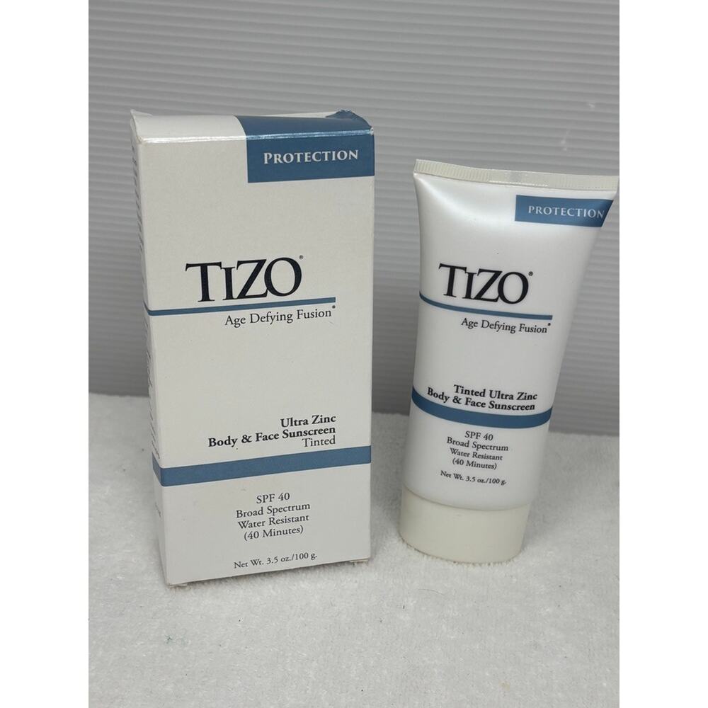 TIZO Age Defying Fusion Ultra Zinc Body & Face Sunscreen SPF‎ 40 3.5 oz